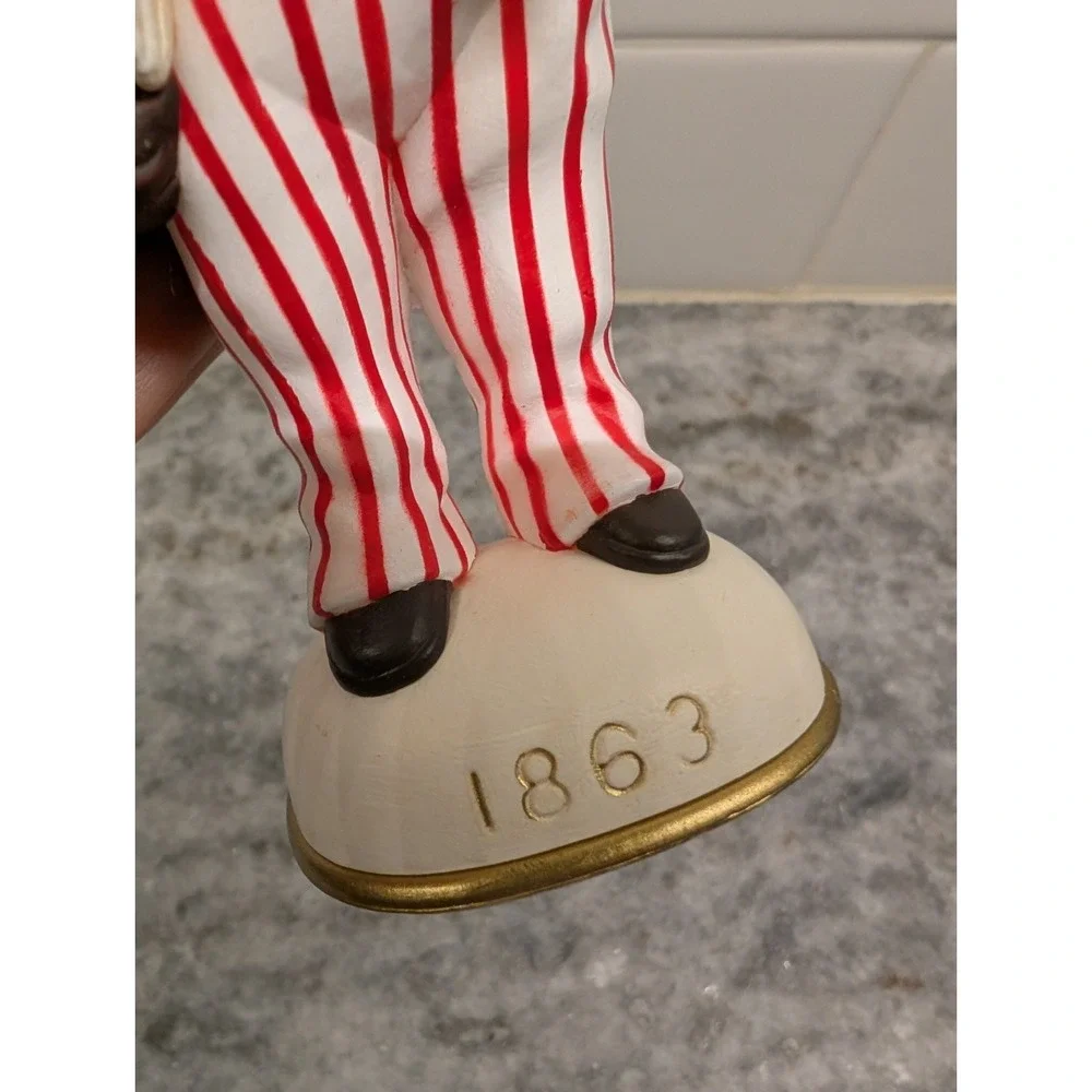 Santa Thru the Ages 1863 Uncle Sam Santa‎ Ornament First Edition 1995